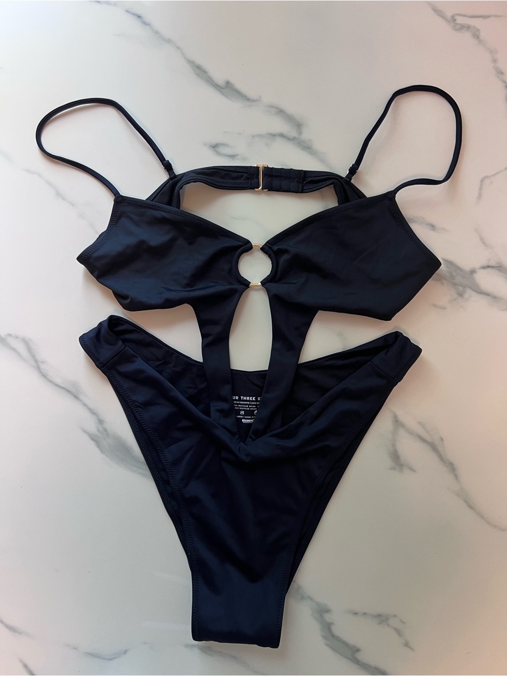 437 Swim Naomi One Piece Bathing Suit NWOT Size Large